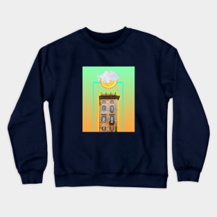 Orange form the Sky Crewneck Sweatshirt